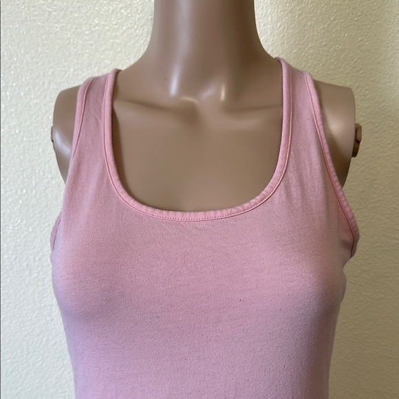 Active Basic- Pink Sleeveless Bodysuit - Picture 2 of 4